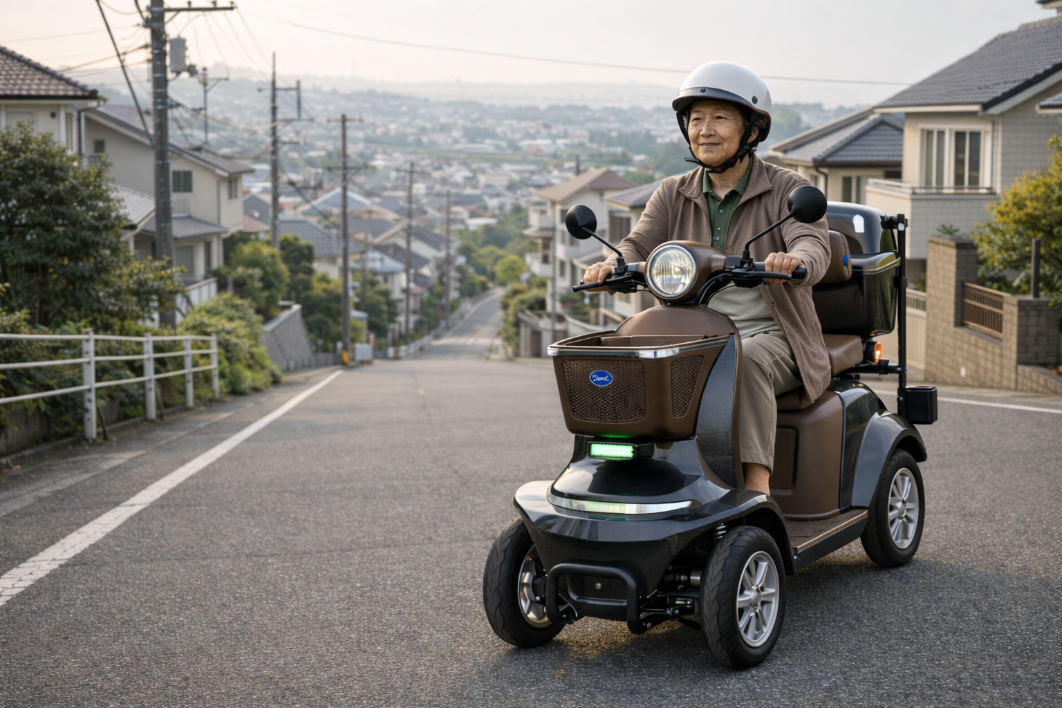 横浜の未来を走る、次世代モビリティ。自由な外出を、あなたの手の中に。