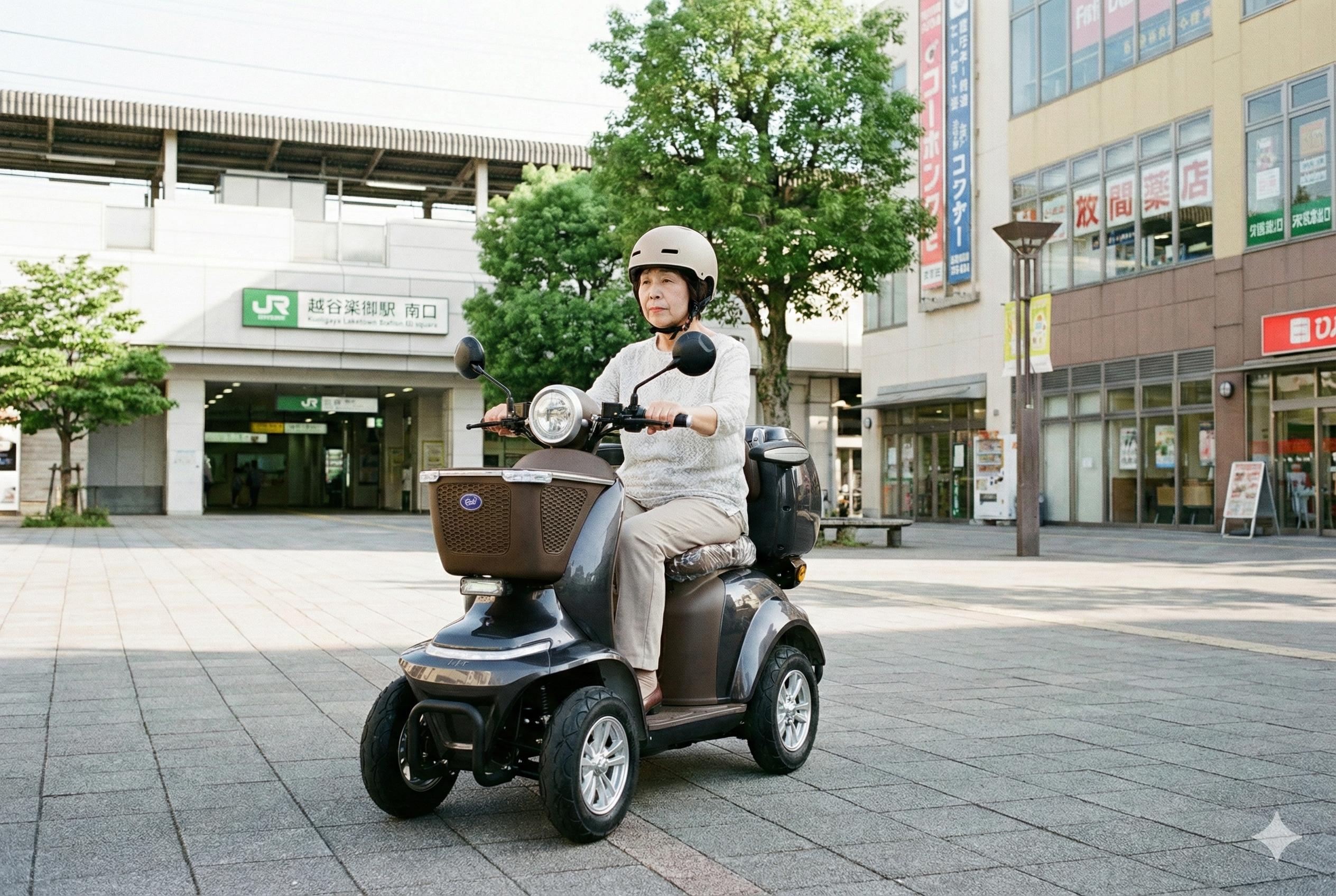越谷市の高齢者に最適な移動手段はどれか？