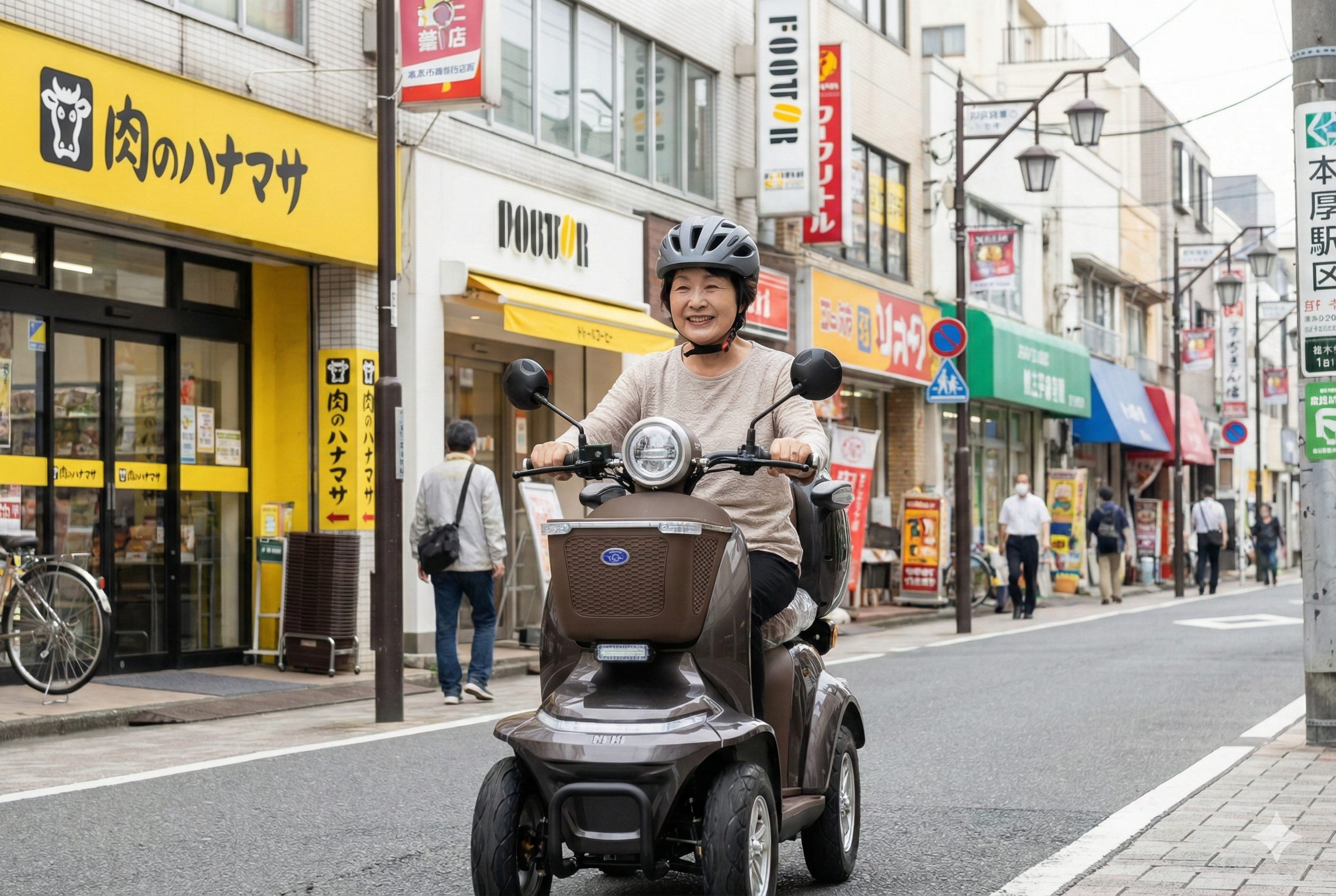 厚木市で新たな移動手段が誕生！免許不要で安心して運転できる特定小型原付コアライトD4の魅力とは？