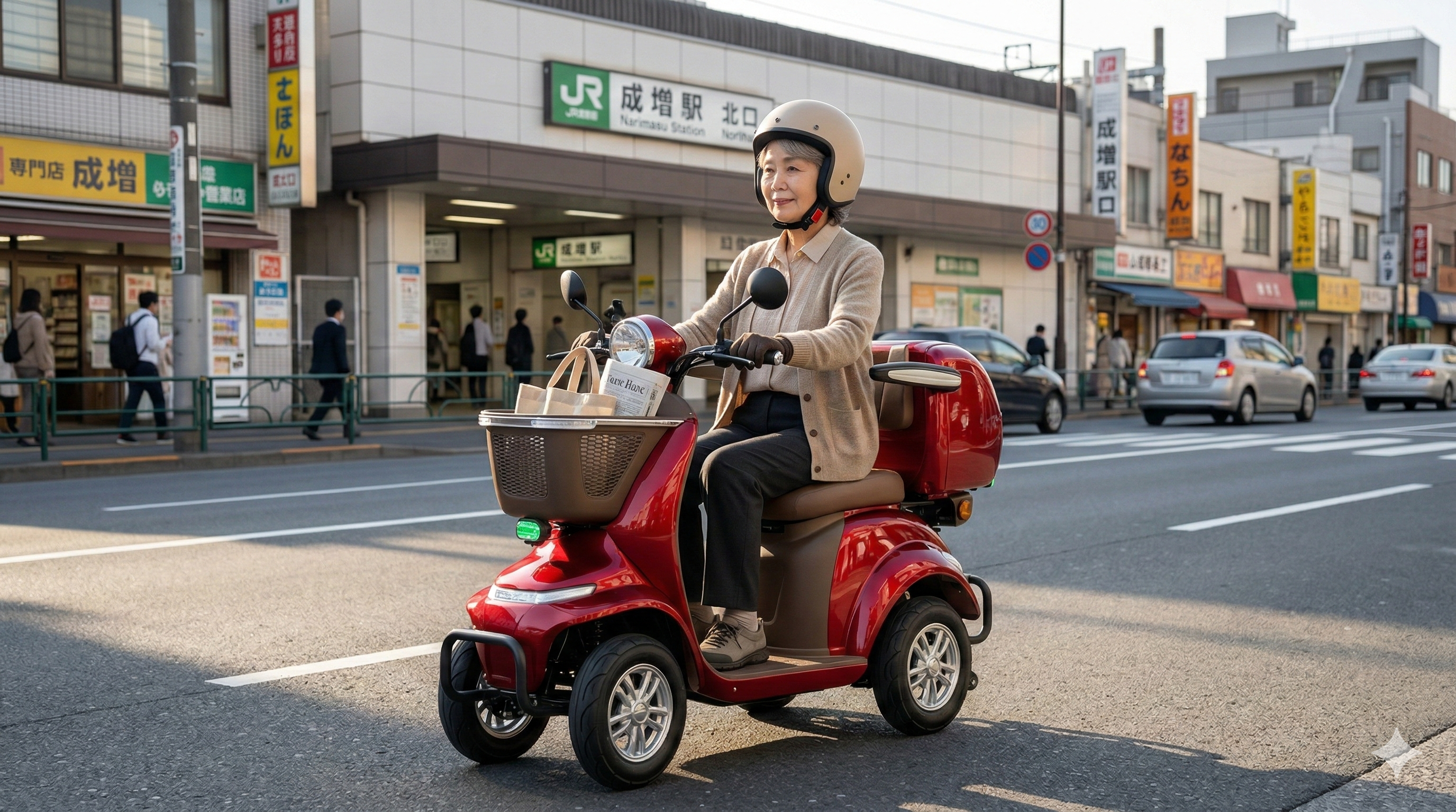 「自由に出かけられない」と感じている高齢者に、安心の移動手段を提供します。