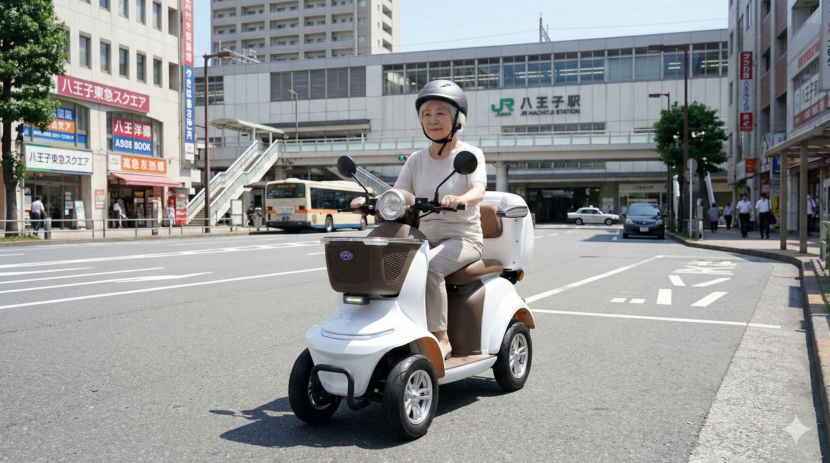 免許返納後も自由に外出したい！八王子市の新しい移動手段、コアライトD4の実力を体験しよう。