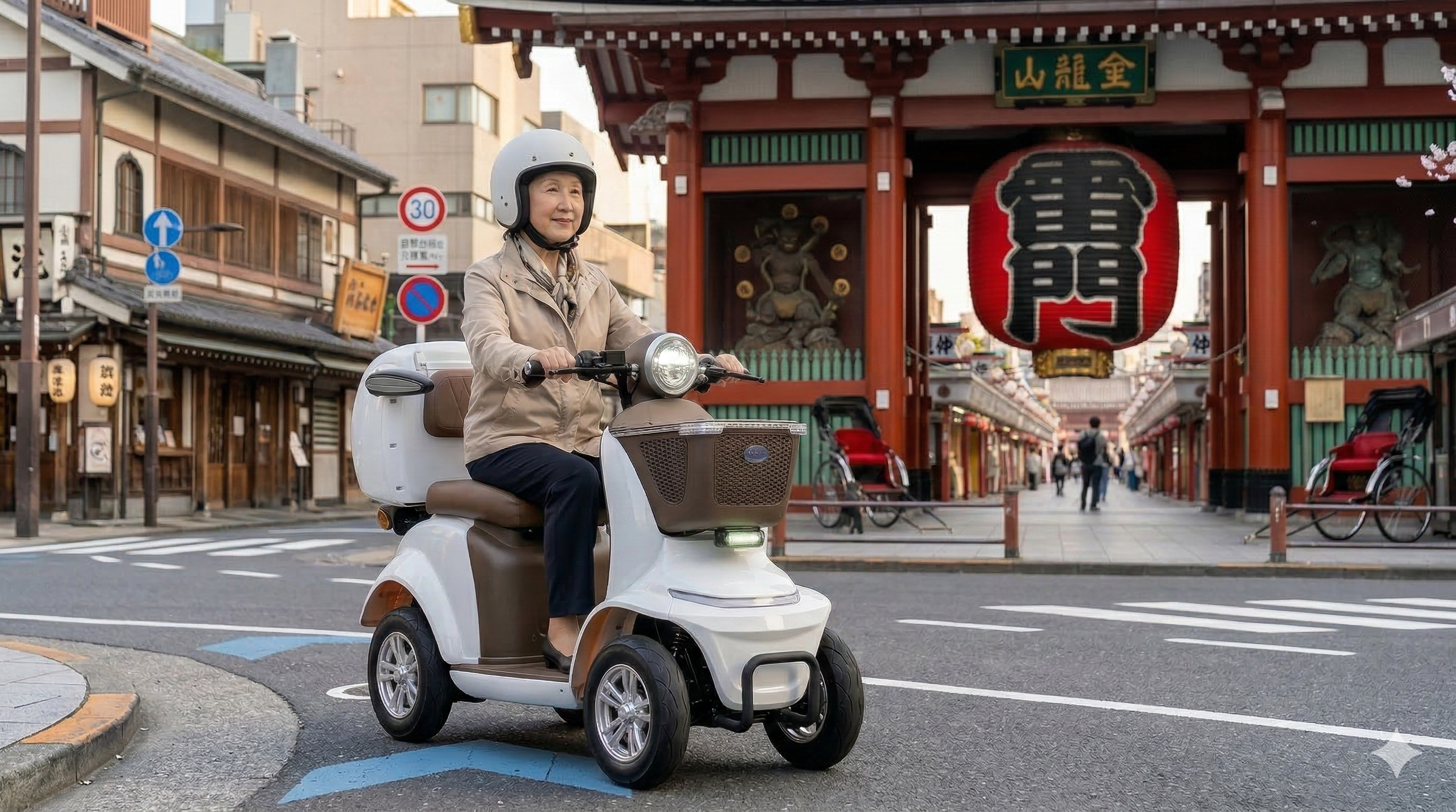 台東区で免許返納後も移動の自由を失わない。高齢者の生活を支えるコアライトD4。