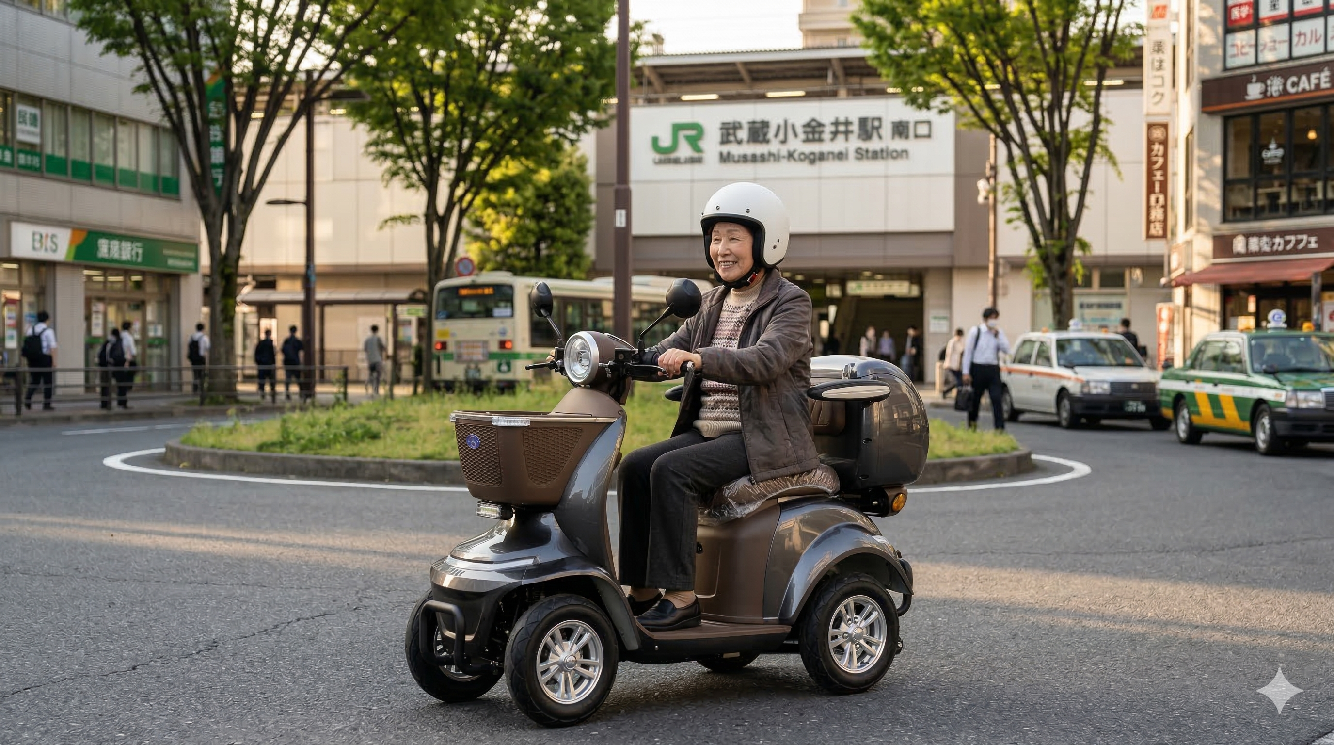 小平市で免許返納後も安心して外出できる！高齢者の新しい移動手段。