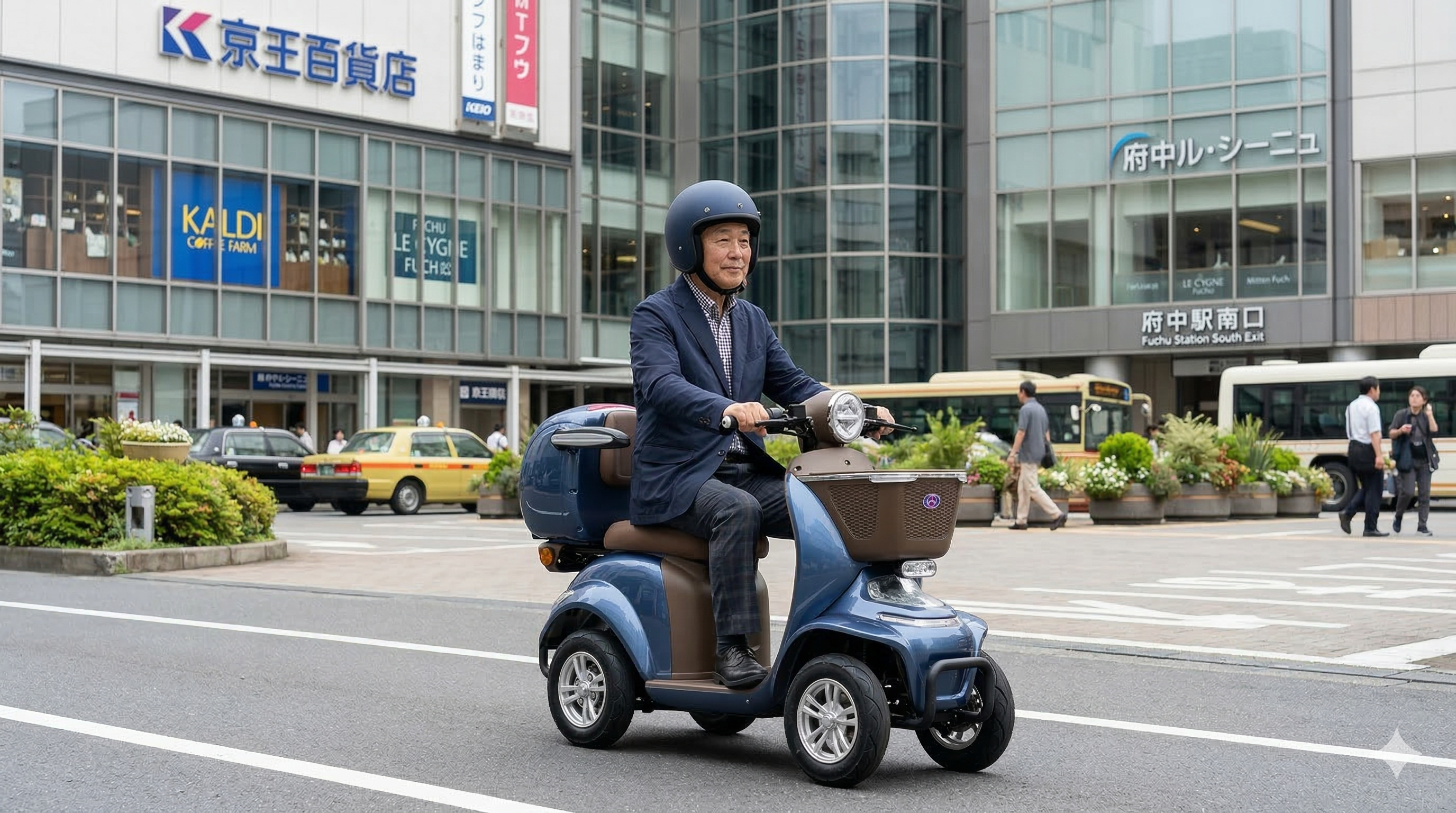 府中市で高齢者の移動問題が深刻化する中、免許不要の新しい選択肢「コアライトD4」で生活を支えます。