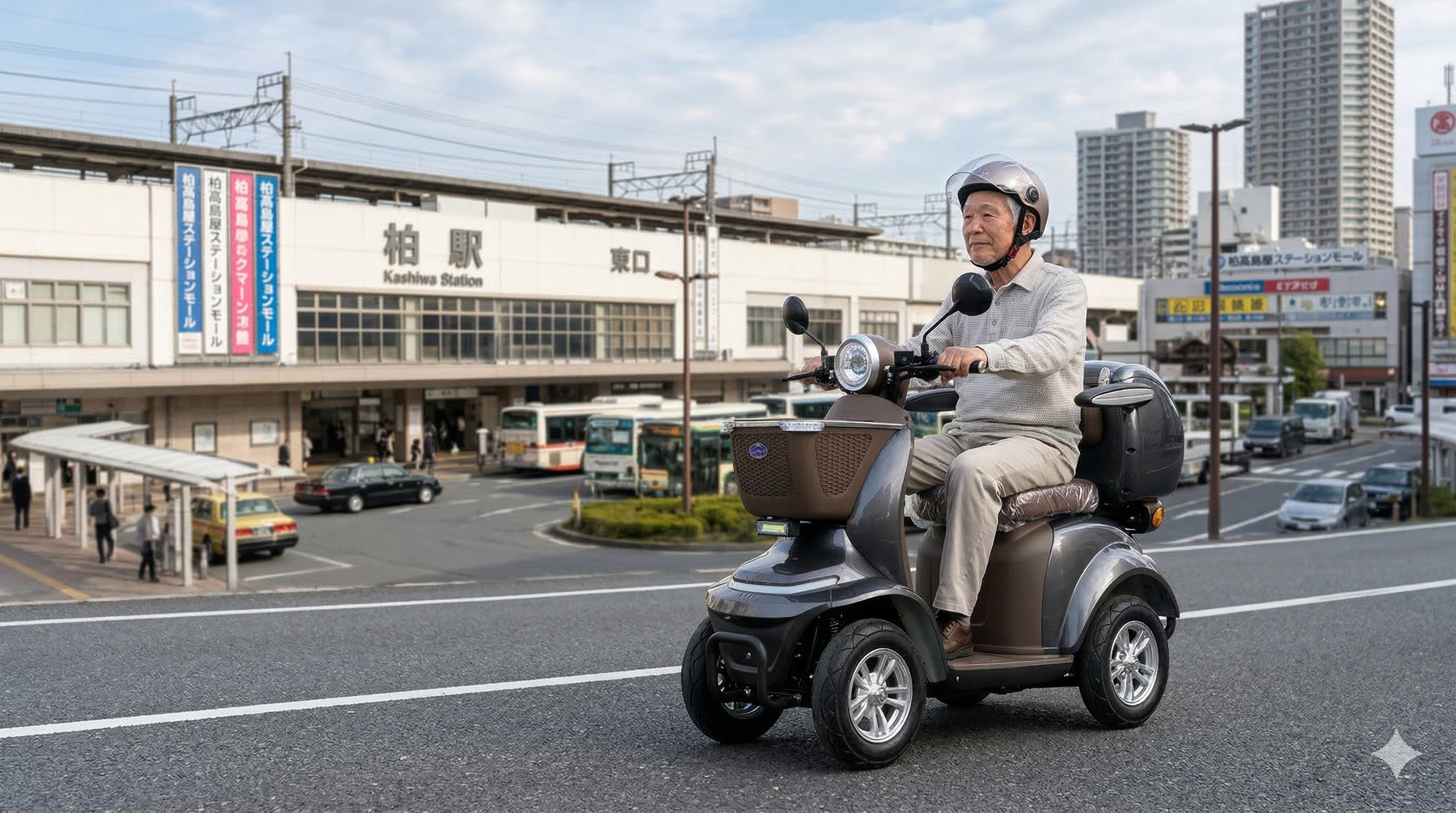 柏市で新しい移動の形を。