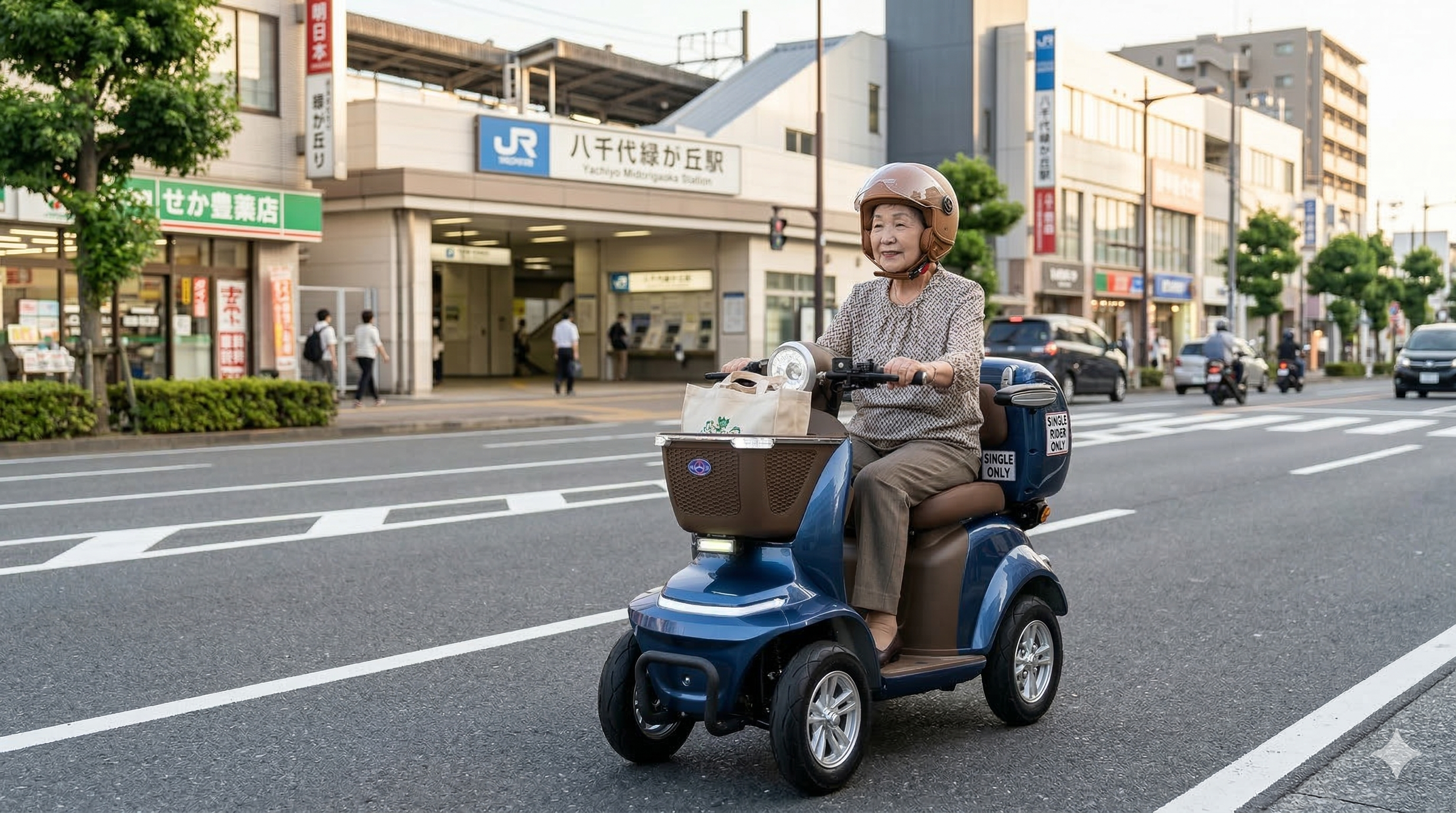八千代市で安心して出かけるための新しい選択肢。免許返納後も自由な移動を実現する電動モビリティ。