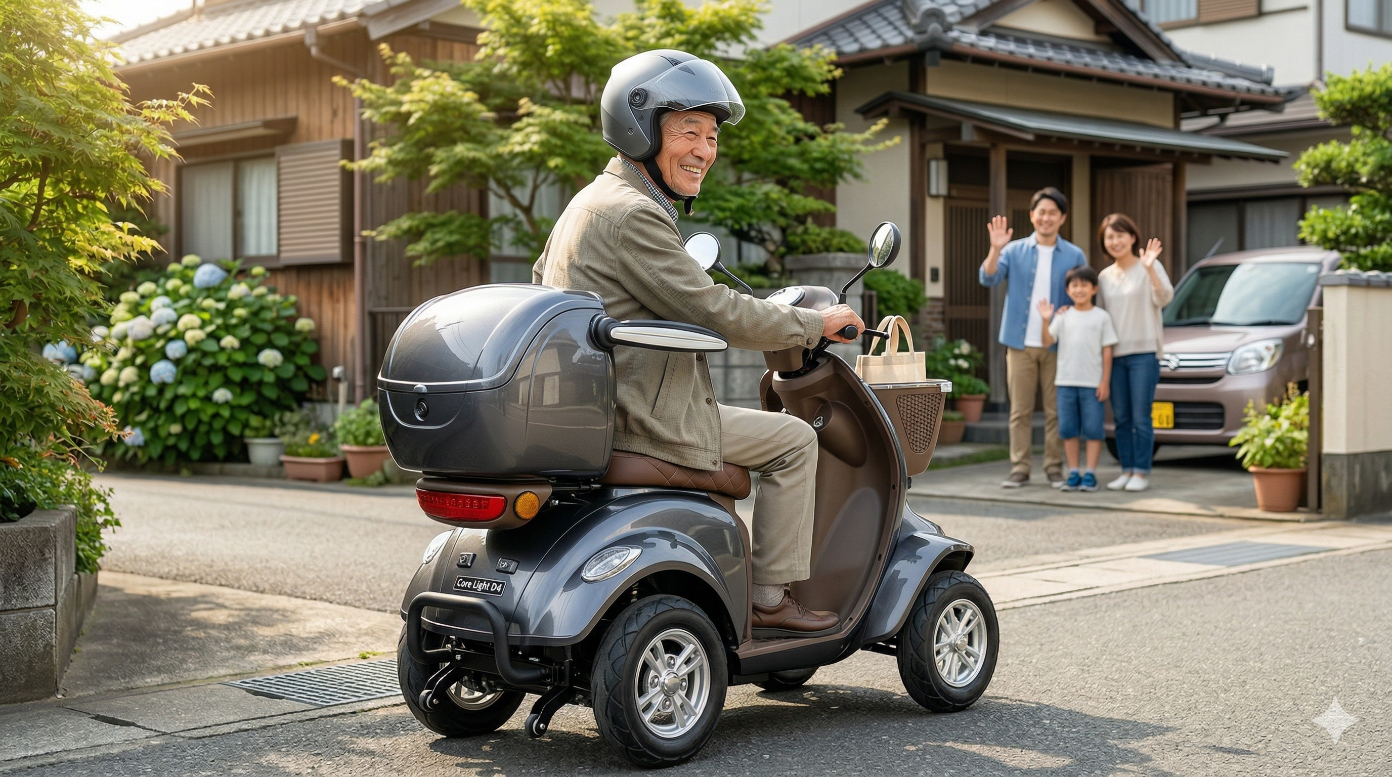 鴨川市での生活の自由を取り戻す。コアライトD4が親の自立を支え、家族の負担を軽減します。
