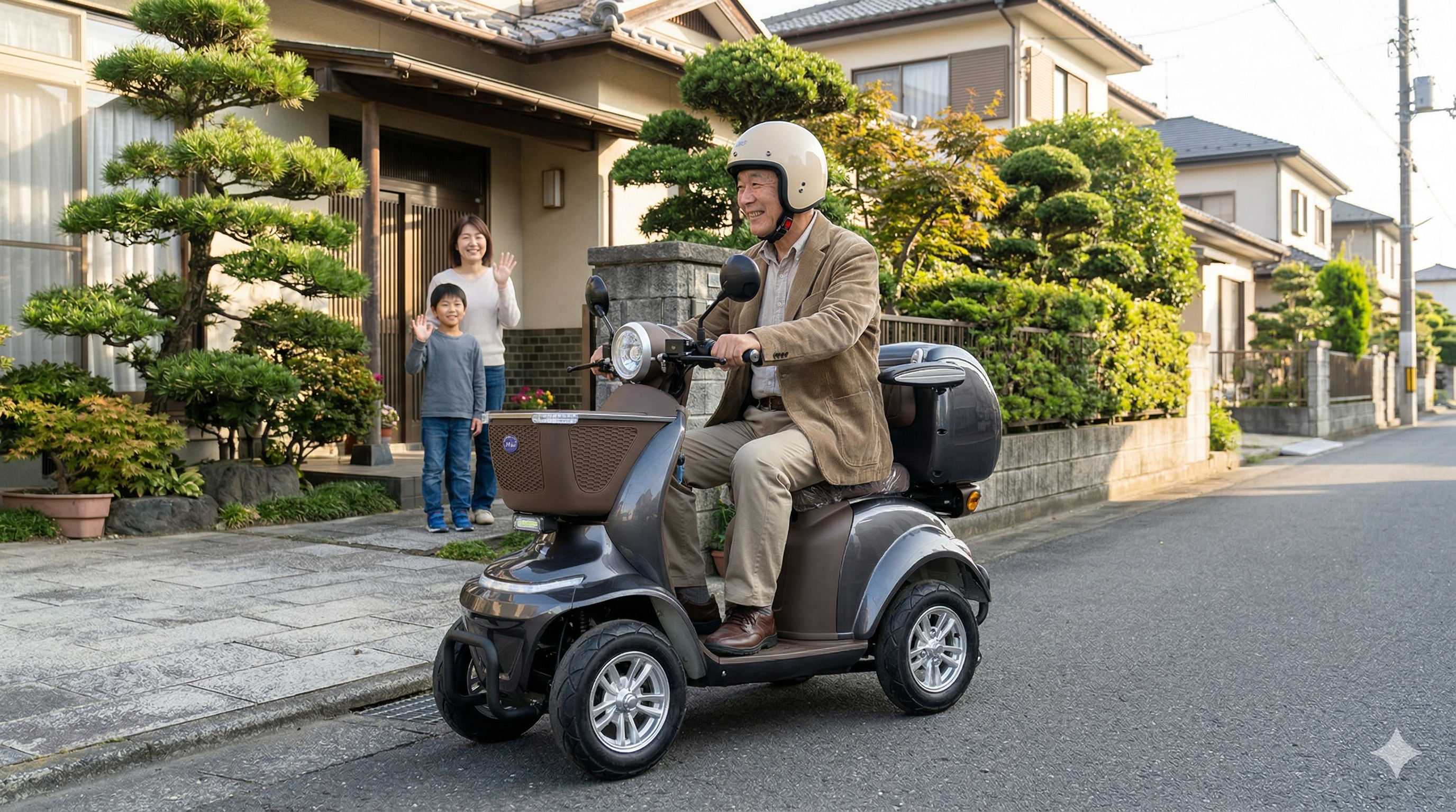 家族も安心できる匝瑳市の移動支援に最適な四輪モデルコアライトD4