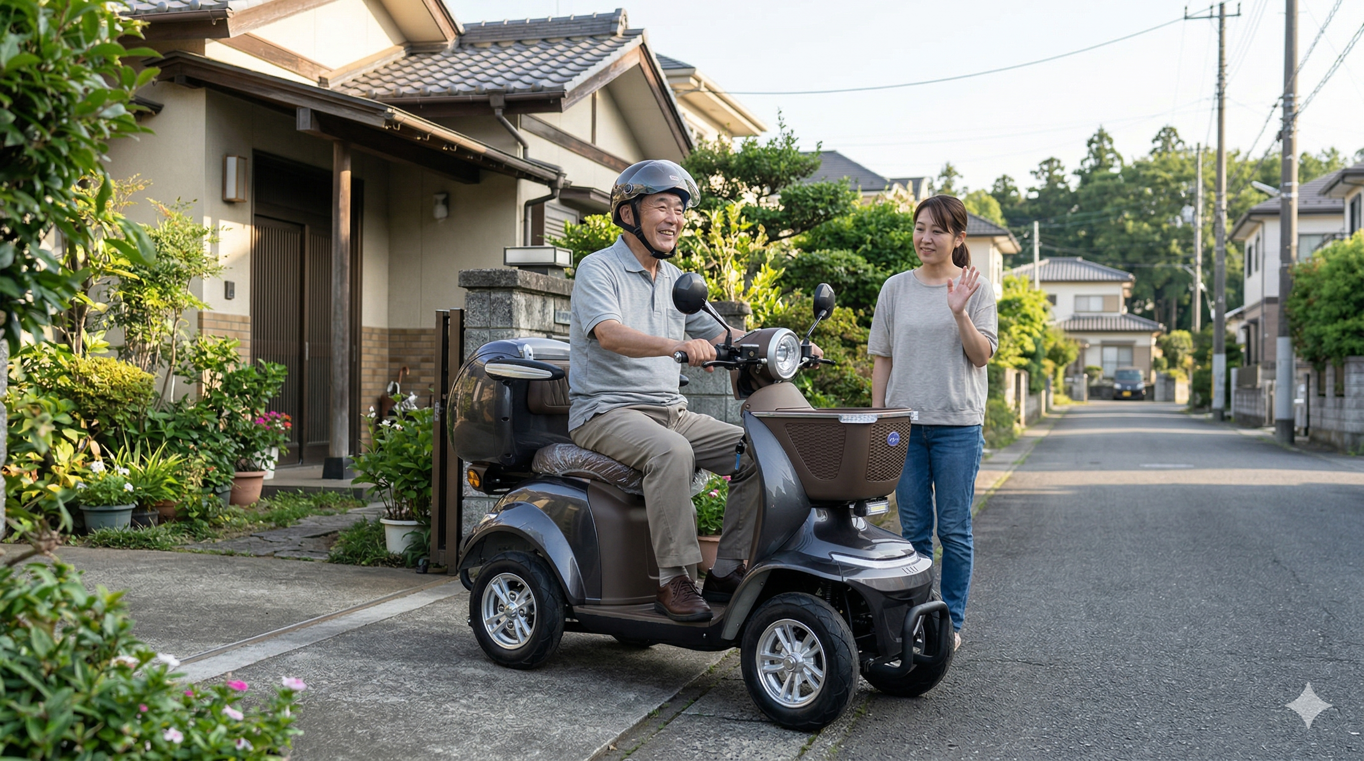 山武市の高齢者移動支援にコアライトD4 - 家族も安心できる自立した外出と送迎の悩み解決
