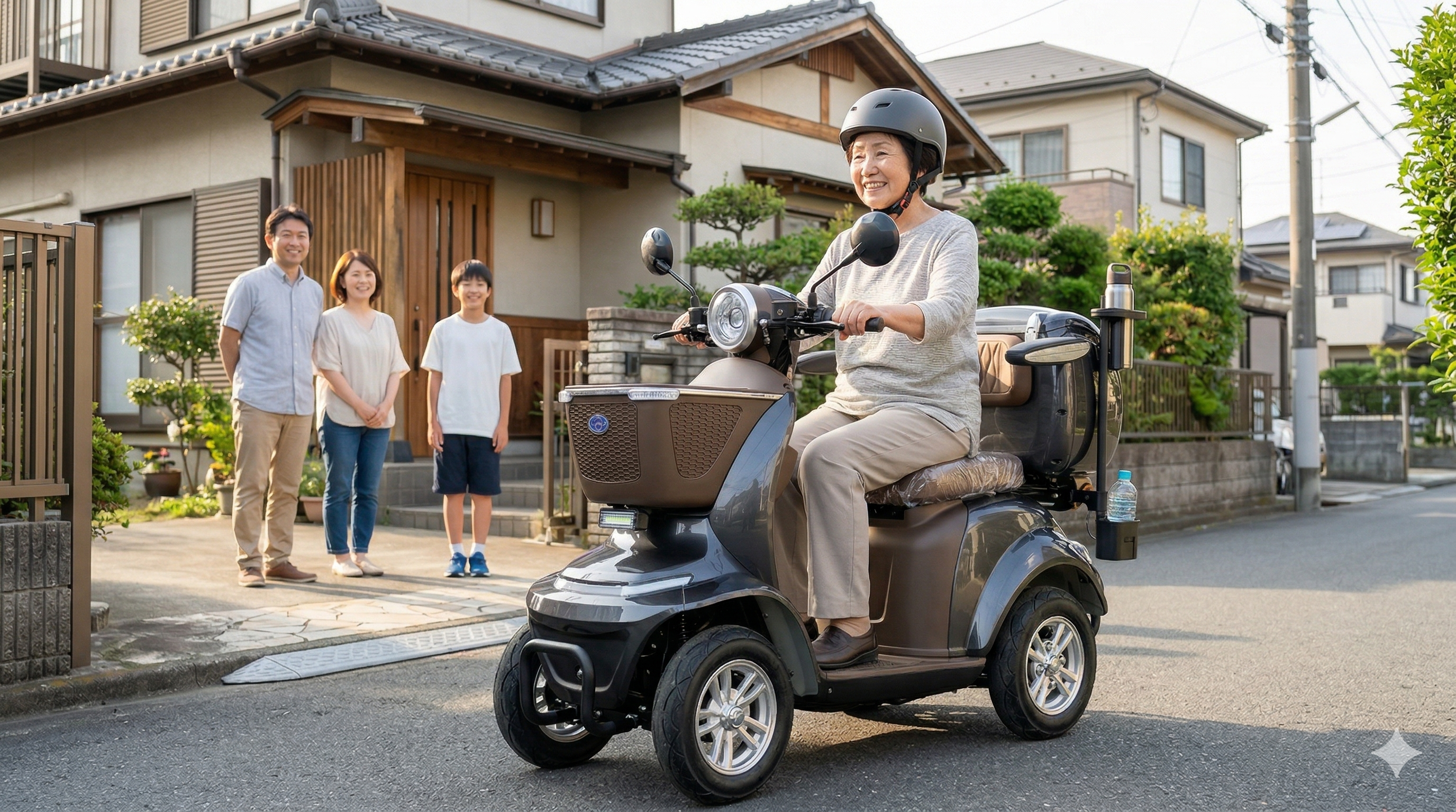 **所沢市で安心の親の移動を実現！コアライトD4で家族の送迎負担を軽減しよう**