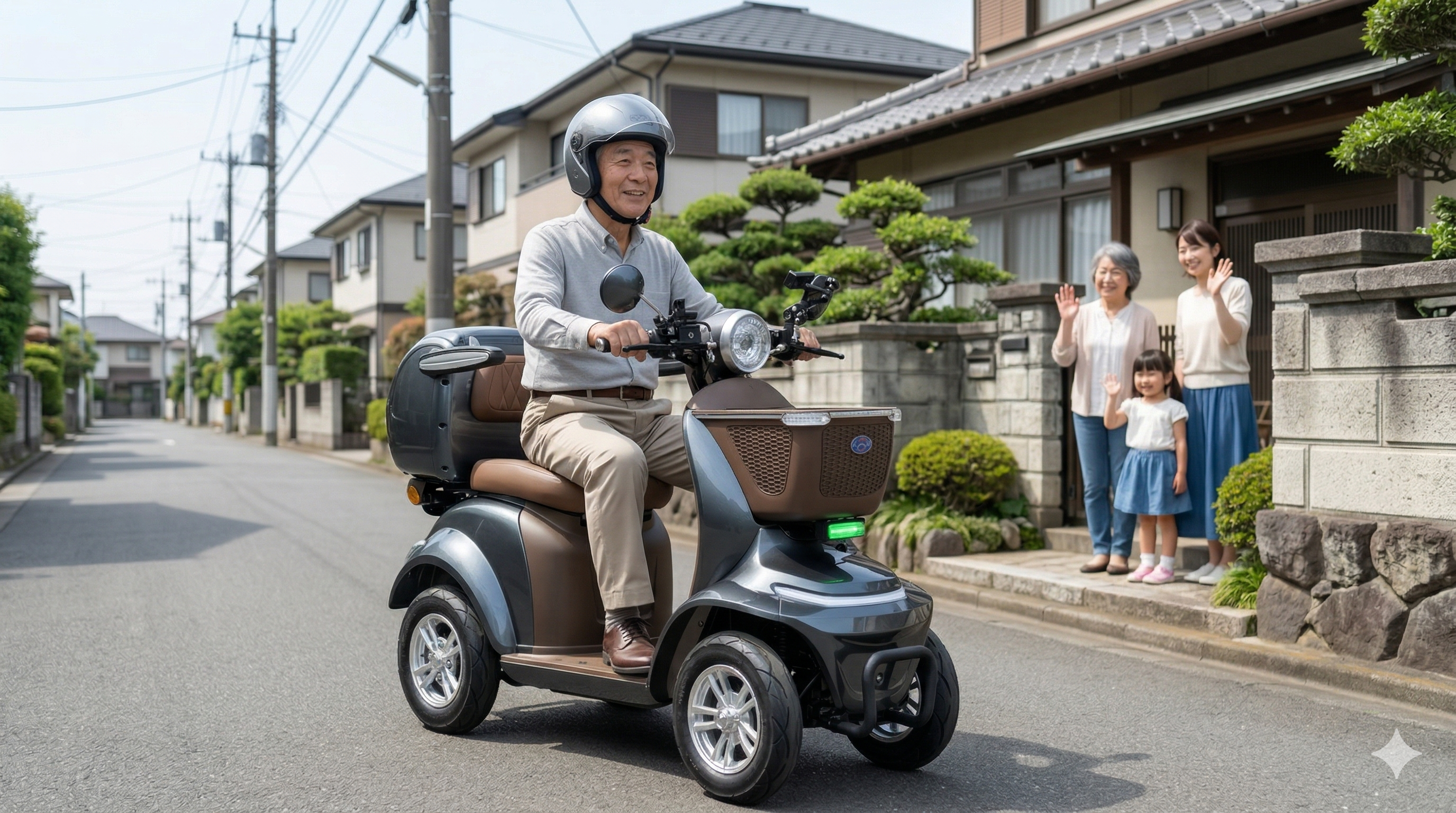 飯能市で「親の移動は、家族だけの負担ではない。コアライトD4がもたらす自立への道。