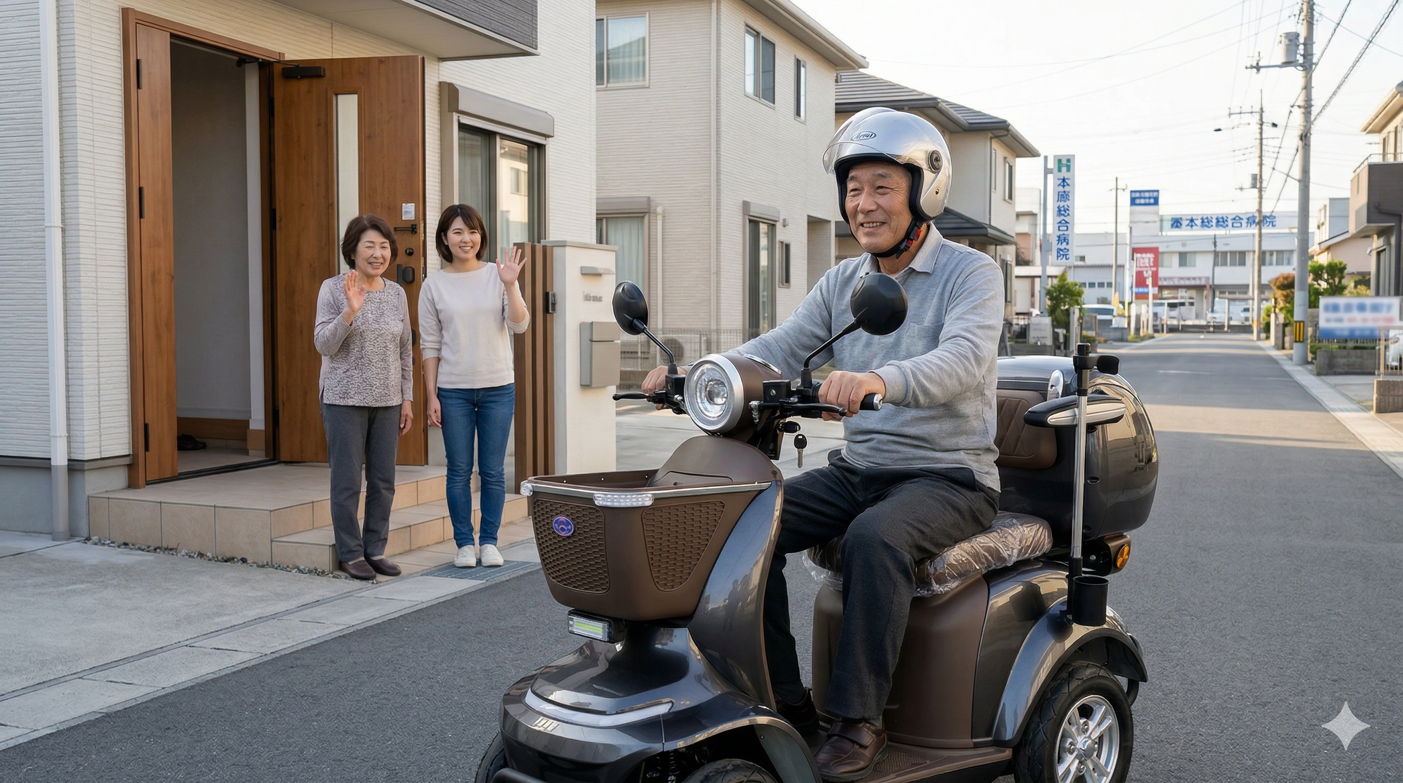 本庄市で「親の通院と買い物、送迎の負担を減らす」コアライトD4で新しい移動の形を実現！