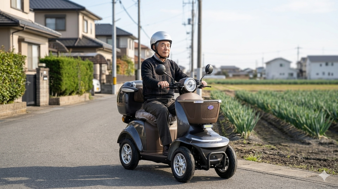 深谷市で免許返納後も安心して自立した移動を。コアライトD4で生活の自由を取り戻しましょう！